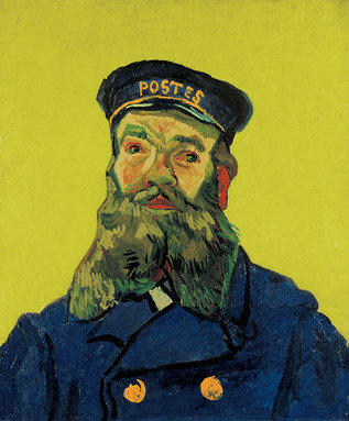 フィンセント・ファン・ゴッホ 《郵便配達人　ジョゼフ・ルーラン》1888年