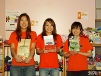 可愛いお店作りを心がけています
