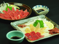 場刺し・地どりの刺身