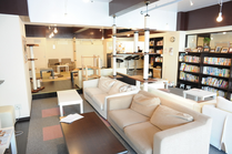 店内はくつろげる雰囲気