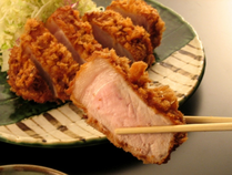 厚揚げロースかつ膳
