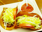 とにかく食べて！オリジナルタコス☆