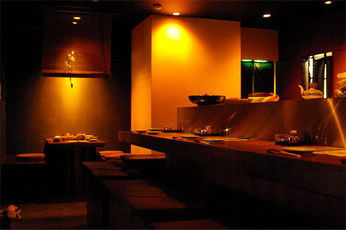 雰囲気のある店内