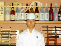 イケメン板前さんから一言