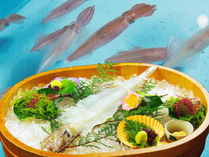 イカの活き造り