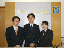 笑顔でお迎えします。
