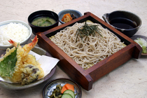 天ざる定食