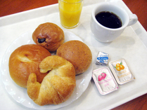 無料の朝食サービス